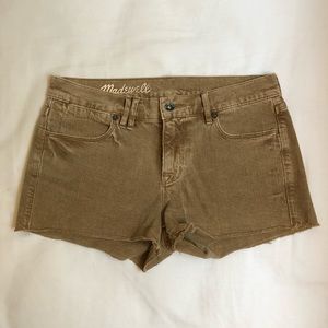 Madewell Size 25 Beige/Tan Shorts